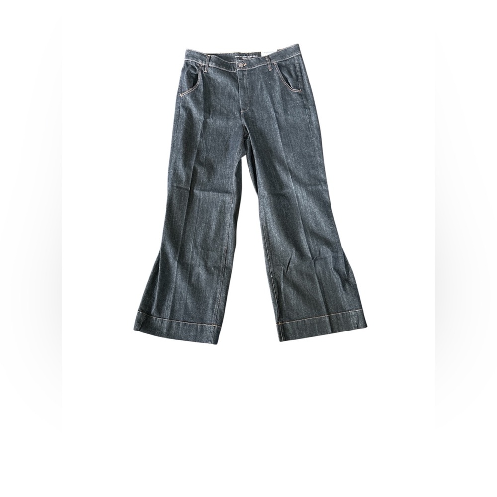 NWT Chicos High Rise Wide Leg Jeans Color Midnight Rinse Size 16R